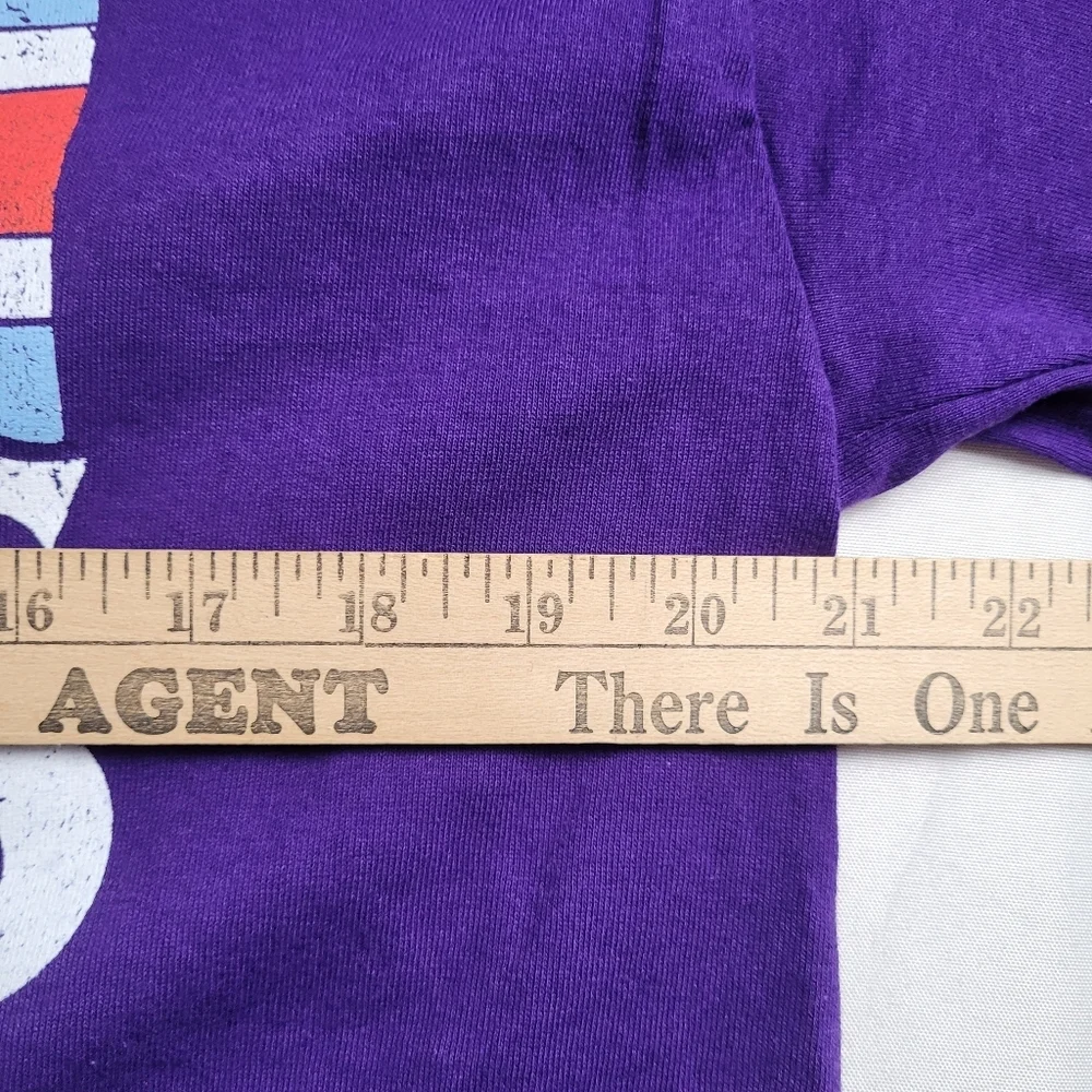 The Beatles Long Sleeve Graphic Logo Purple Tee Unisex Size Large NWOT